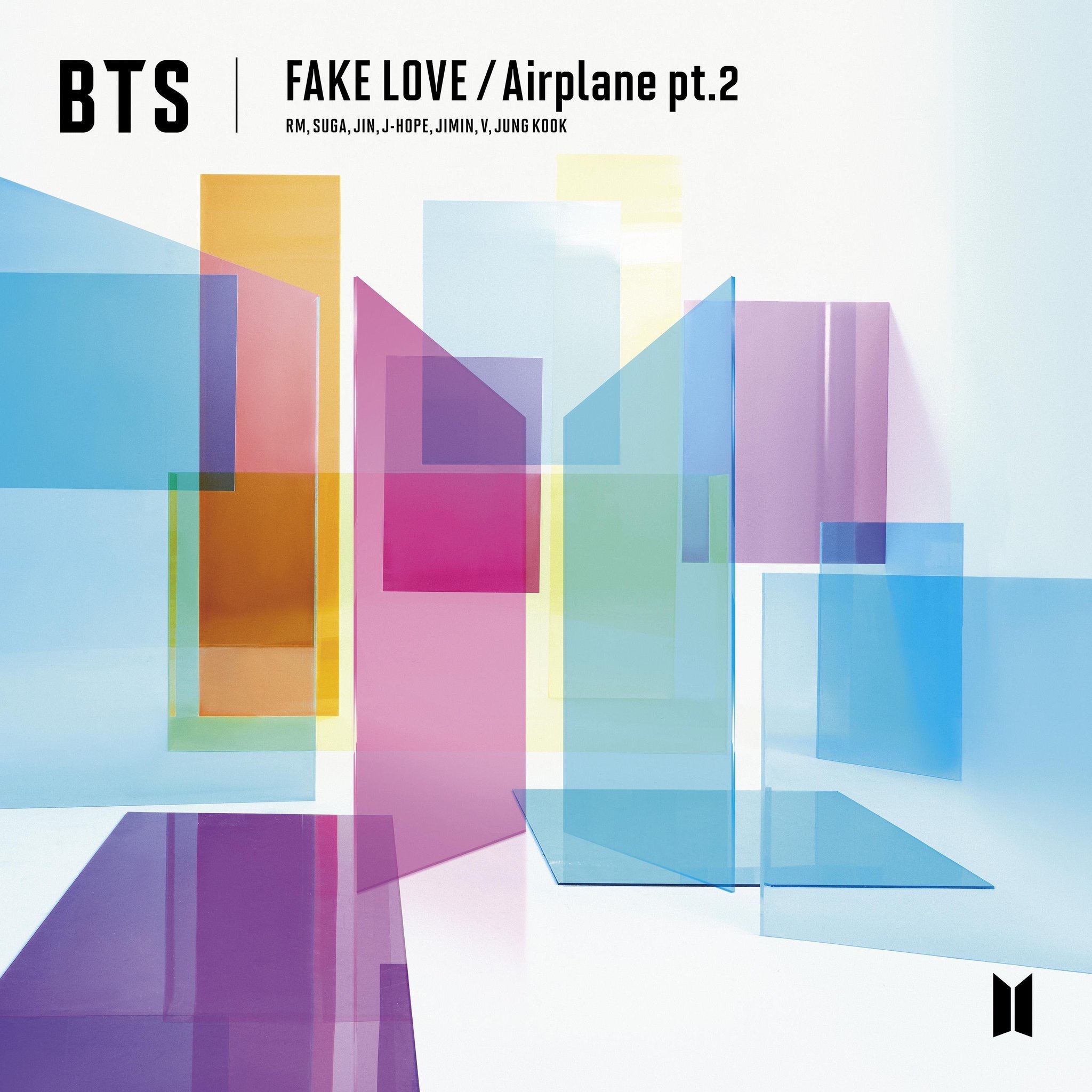 FAKE LOVE/Airplane Pt.2 single cover