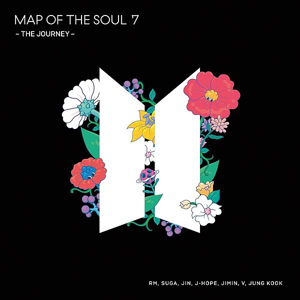Map of the Soul: 7 The Journey album cover