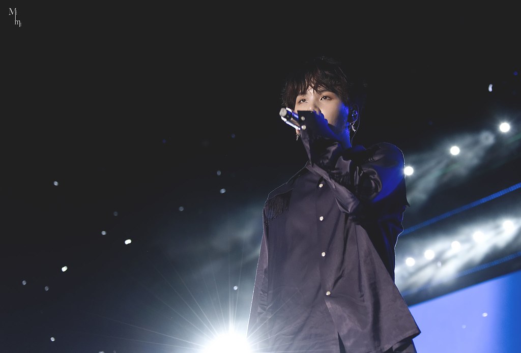 Profile picture of suga on stage
